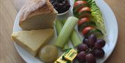 Ploughmans served at Hammond's Cafe, Winner Street, Paignton