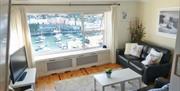 Lounge with view, Harbour Watch, 48 Prospect Road, Brixham, Devon