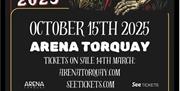 Hayseed Dixie Arena Torquay Picture of a laughing skeleton in a straw hat holding a beer