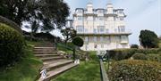 View of Headland & Gardens at Headland Hotel, Torquay, Devon