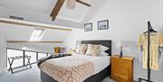 Double Bedroom at Holiday Accommodation at Higher Yalberton Farm