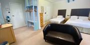 Family Bedroom at Howden Court Hotel, Torquay, Devon