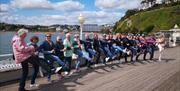 Walkers on Princess Pier