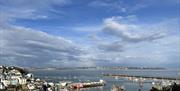 Stuning views over Brixham & Torbay from The Captains Cottage