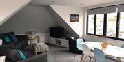 Lounge/Diner, Kings Quay Holiday Apartments, Brixham, Devon