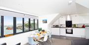 Kitchen/Diner, Kings Quay Holiday Apartments, Brixham, Devon