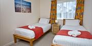 Twin Bedroom, Landfall, North Boundary Road, Brixham