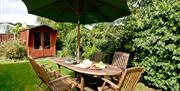 Garden and outside seating, Landfall, North Boundary Road, Brixham