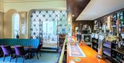 Bar area, Hotel Balmoral, Torquay, Devon