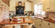 Kitchen, Meadow Thatch in Cockington, Torquay, Devon