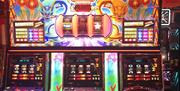Slot Machine at Moretons Casino, 43 Union Street, Torquay, Devon