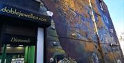 Brixham Murals - treasure map of Brixham in 1615