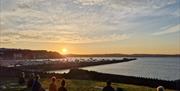 Sunset Outdoor Yoga at beautiful Geopark locations with Nicola Bianca