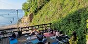 Sunset Outdoor Yoga at beautiful Geopark locations with Nicola Bianca