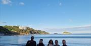 Sunset Outdoor Yoga at beautiful Geopark locations with Nicola Bianca