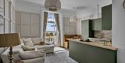 Napoli apartment - open plan living area