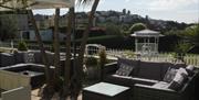 Patio, Nethway Hotel, Torquay, Devon