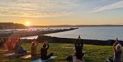 Sunset Yoga, Nicola Bianca Yoga, Brixham, Devon