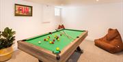 Games Room at No-46, Torquay, Devon
