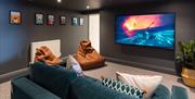 Cinema Room at No-46, Torquay, Devon
