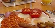 Full English Breakfast at Number 36, Bampfylde Road, Torquay