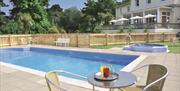 Outdoor Pool at Lincombe Hall Hotel & Spa, Torquay, Devon