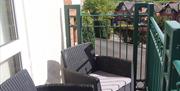 Balcony of 3 Braeside Mews Self Catering Accommodation in Paignton Devon