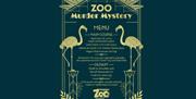 Zoo Murder Mystery Menu