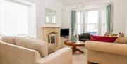 Lounge, Panoramic Cottage,1 Queens Road, Brixham, Devon