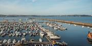 View from Master Bedroom, Penny Steps, Berry Head Road, Brixham, Devon