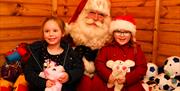 Santa by the Sea at Pier Point - part of Bay of Lights Illumination Trail