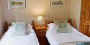 Twin Bedroom, The Pound House, Blagdon, Paignton, Devon