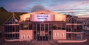 Entrance of the Princess Theatre, Torquay Devon