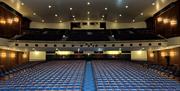 Auditorium front at Princess Theatre, Torquay, Devon