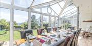 Dining area at Roxedge, Torquay, Devon