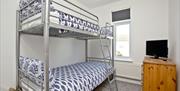 Bunk beds, Red Sails, 13 Alma Road, Brixham, Devon