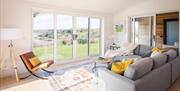 Lounge with view, River Dart Hideaway, Galmpton, Nr Brixham