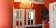 Hallway with staircase, Riviera Mansion, Warren Road, Torquay, Devon