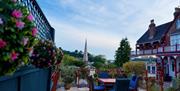 Outdoor seating, Robin Hill Hotel, Braddons Hill Road, Torquay
