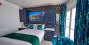 Our Inland Signature Room at the Quayside Hotel, Brixham, Torbay, South Devon, England