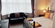 Double Bedroom, Roslyn Guest House, Beach Road, Paignton, Devon