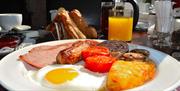 Breakfast, Sandpiper Guest House, Torquay, Devon