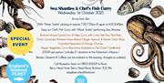 'Sea Shanties and Chef's Fish Curry' at Berry Head Hotel, Brixham, part of England's Seafood FEAST