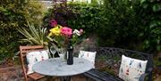 Garden/patio, Seagulls Rest, 5 Higher Street, Brixham, Devon