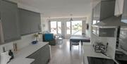 Open plan Kitchen, Lounge, Diner, Seagulls View, 16 Harbour View Close, Brixham, Devon