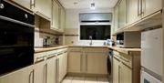 Accessible kitchen at Seahorses, accessible bungalow, brixham