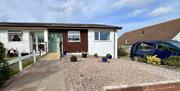 Exterior of Seahorses, accessible bungalow, brixham
