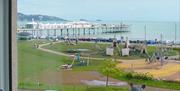 View from bedroom, Sealawn Guest House, Paignton, Devon