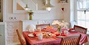 Dining area, Seaside Stories, Furzeham Road, Brixham