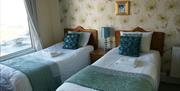 Twin Bedroom, Seaways Hotel, Paignton, Devon